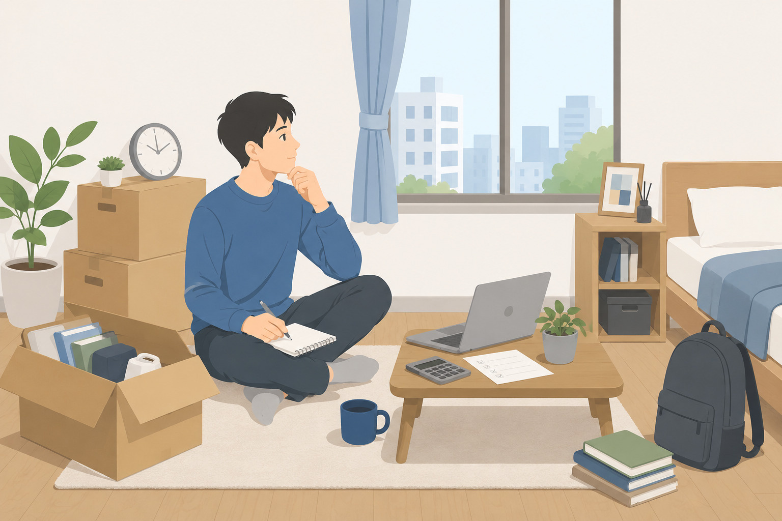「実家を出たい」と思ったら。初めての一人暮らし準備とポイントの画像
