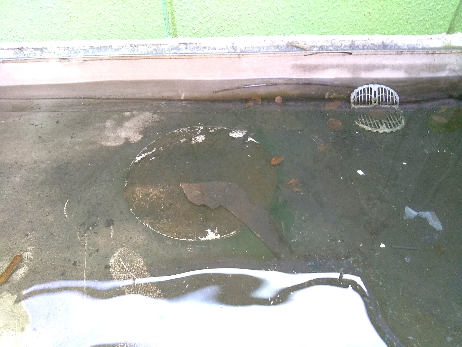 ベランダ排水口の掃除を怠るとどうなる?岐阜市であった実際の事例の画像