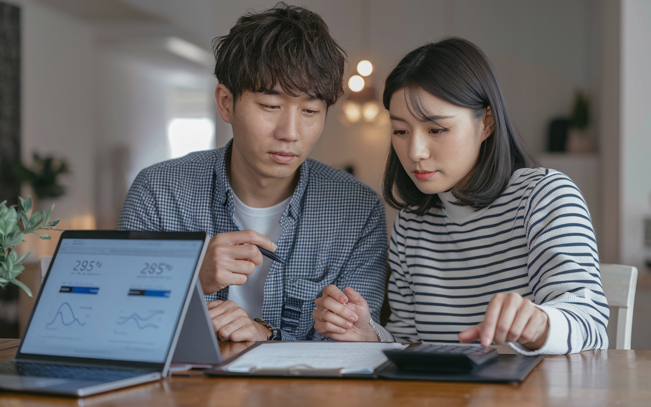 住宅ローン固定変動どっちが有利？若い夫婦の選び方と建和の仲介手数料最大無料で賢く購入の画像