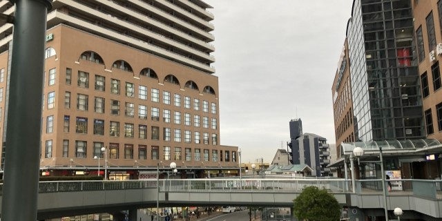 立花駅の風景