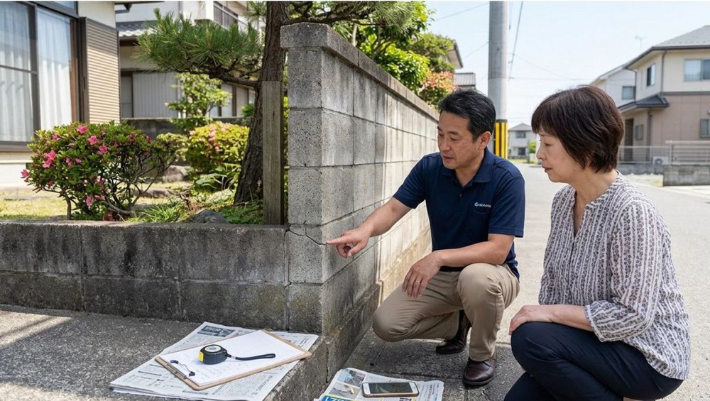 おうちのブロック塀、大丈夫ですか？　9月1日は「防災の日」の画像