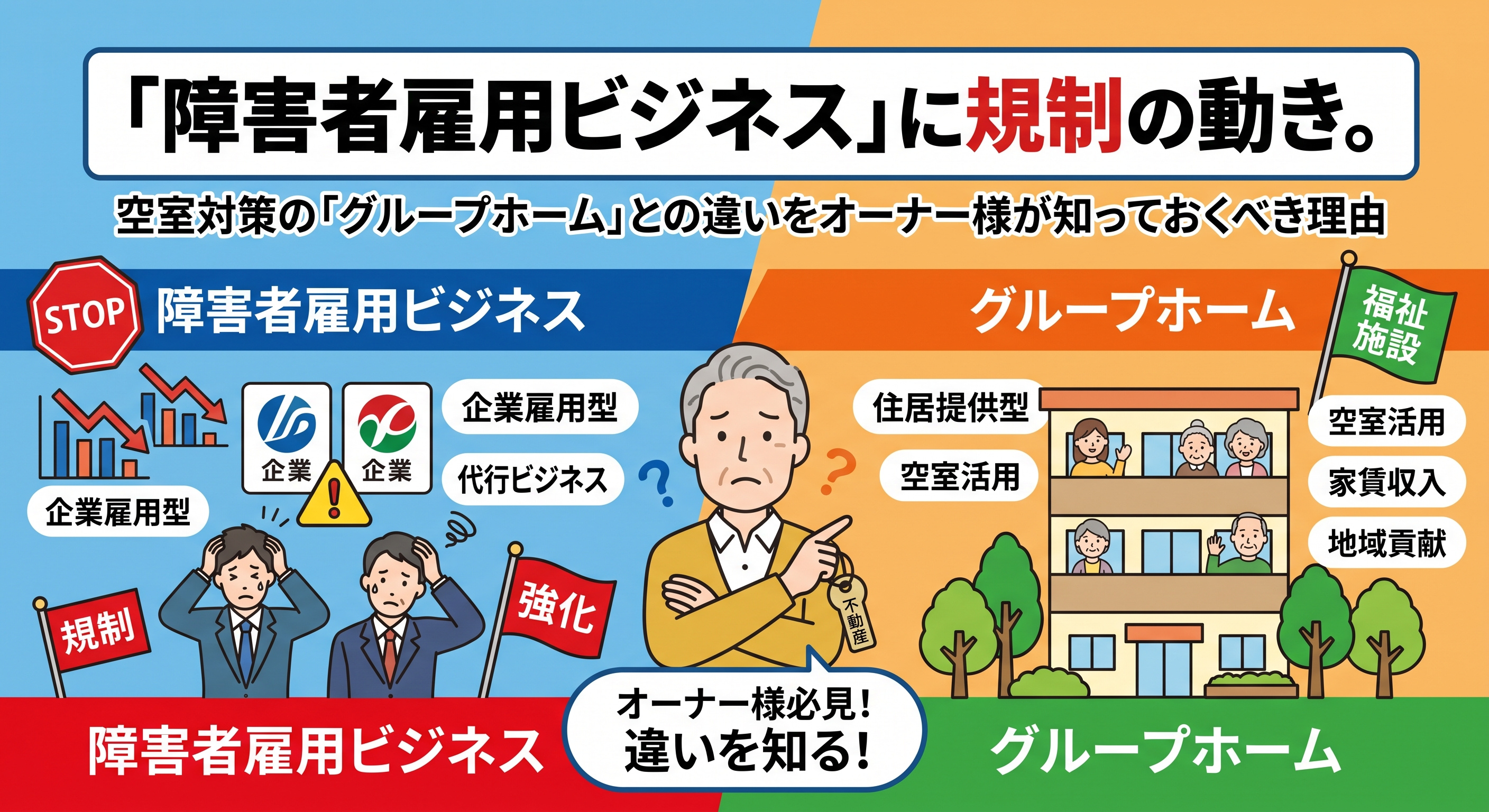 「障害者雇用ビジネス」規制へ、オーナーの注意点の画像