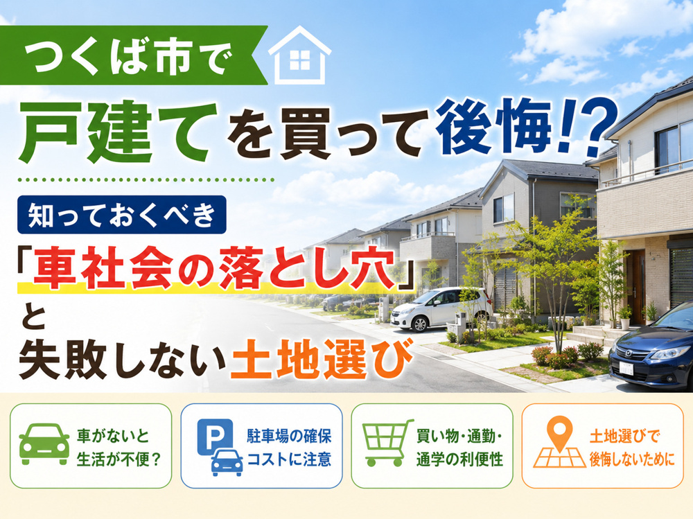 「つくば」で理想のマイホーム！の画像