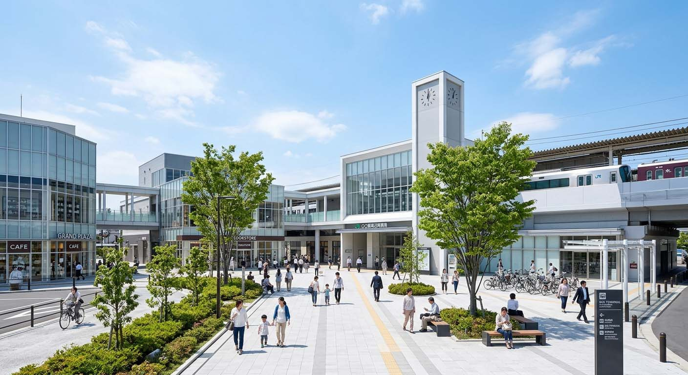 JR・阪急沿線の主要駅周辺における再開発と賑わい
