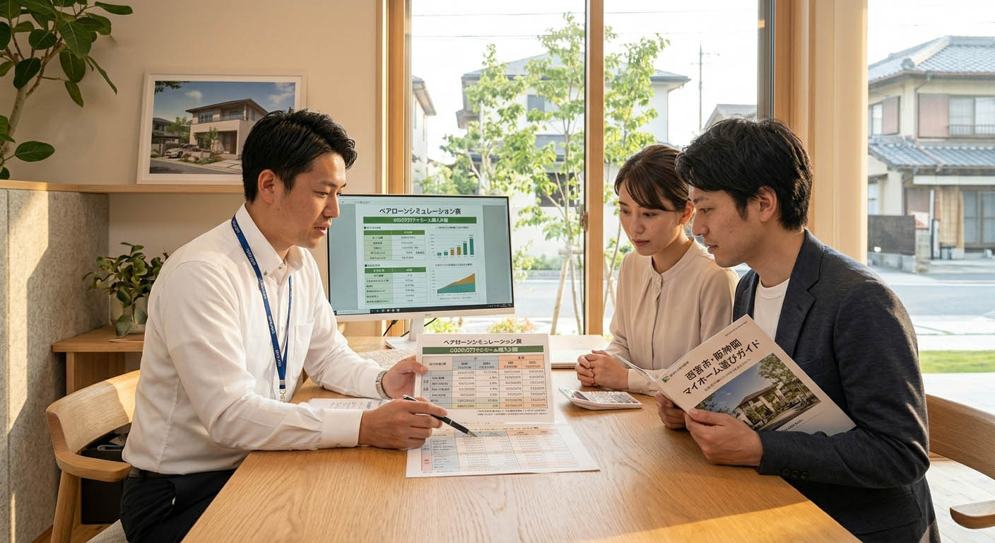 【ペアローン vs 単独ローン】西宮で6000万円の家を買う。共働き夫婦のリスク管理と、離婚・休職時の対処法の画像