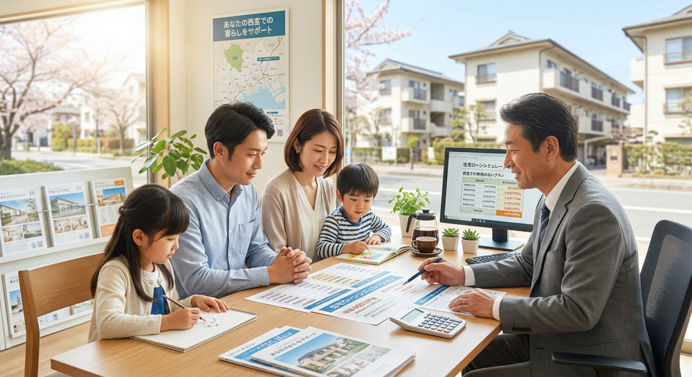 年収400万円台でも西宮に家は買える？無理のない返済比率と、プロが教える「狙い目」の中古物件の画像