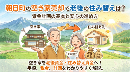 朝日町の空き家売却で老後の住み替えは？資金計画の基本と安心の進め方の画像