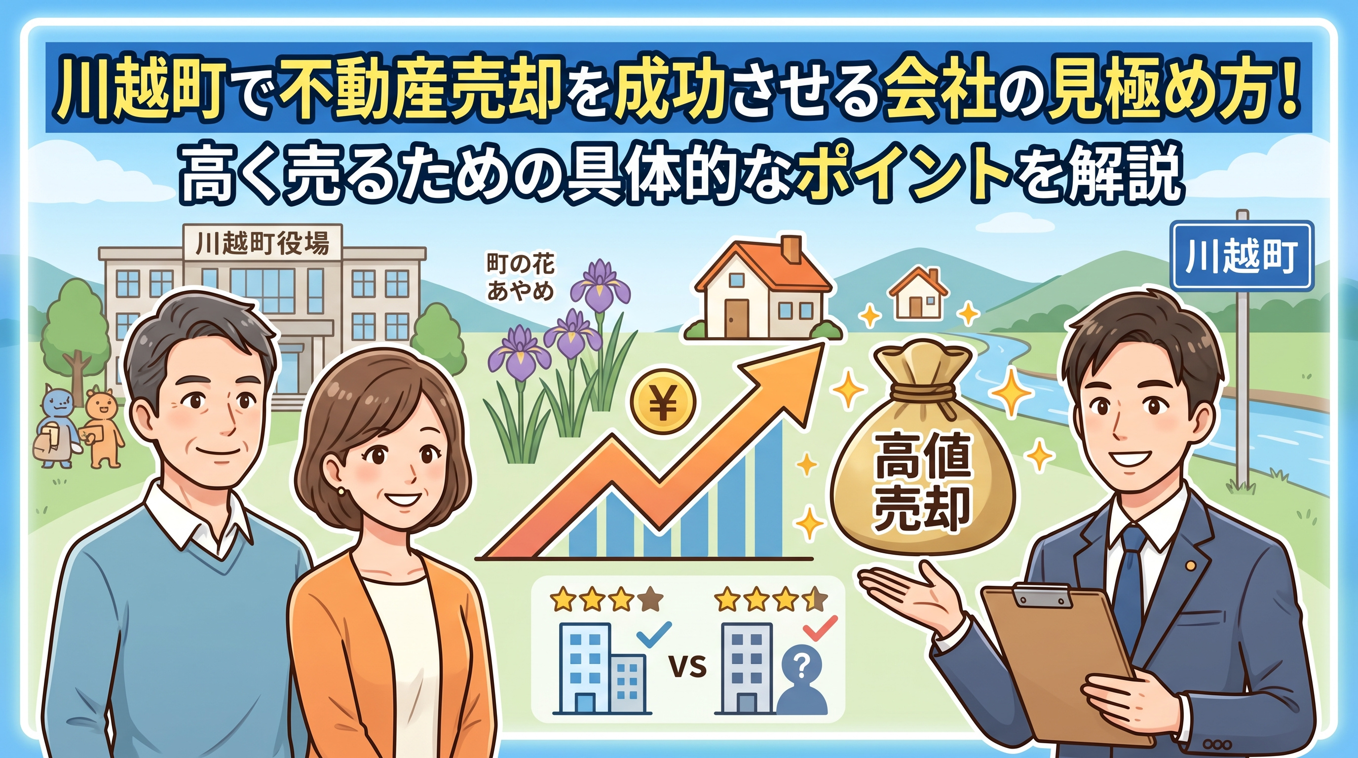 川越町で不動産売却を成功させる会社の見極め方!高く売るための具体的なポイントを解説の画像