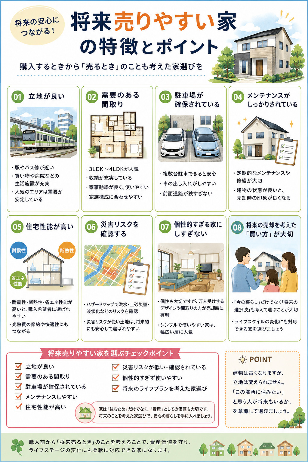 将来売りやすい家の画像