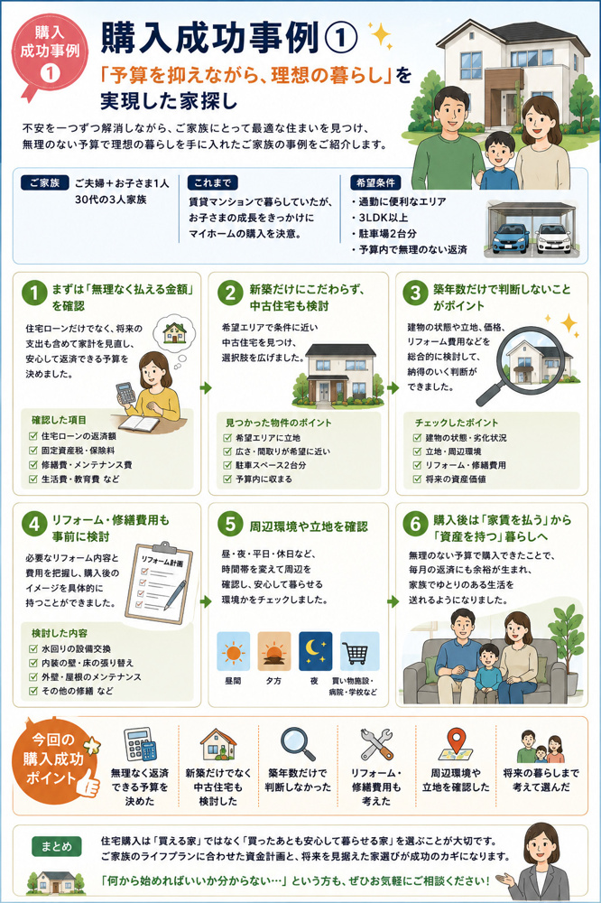 購入成功事例①の画像