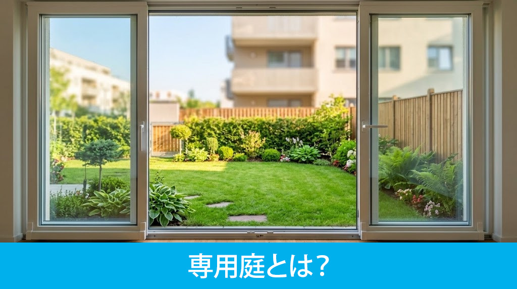 中古マンションの専用庭とは？