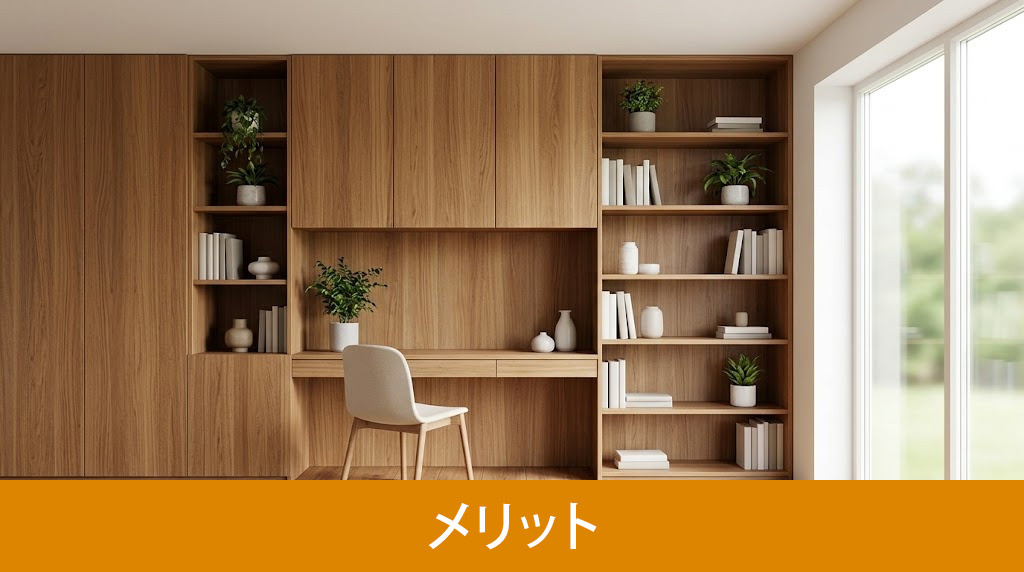 リノベーションで造作家具を導入するメリット