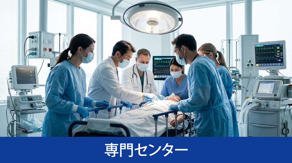「兵庫県立西宮総合医療センター」の専門センター