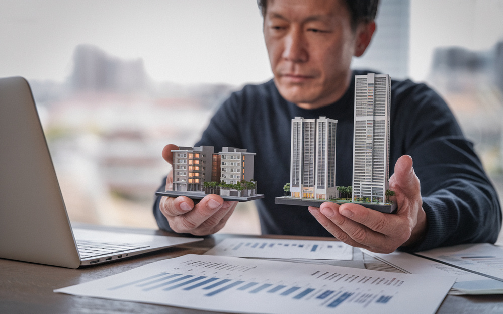 地方案件と都市部物件どちらを選ぶ？資産価値を比較して見極める方法の画像