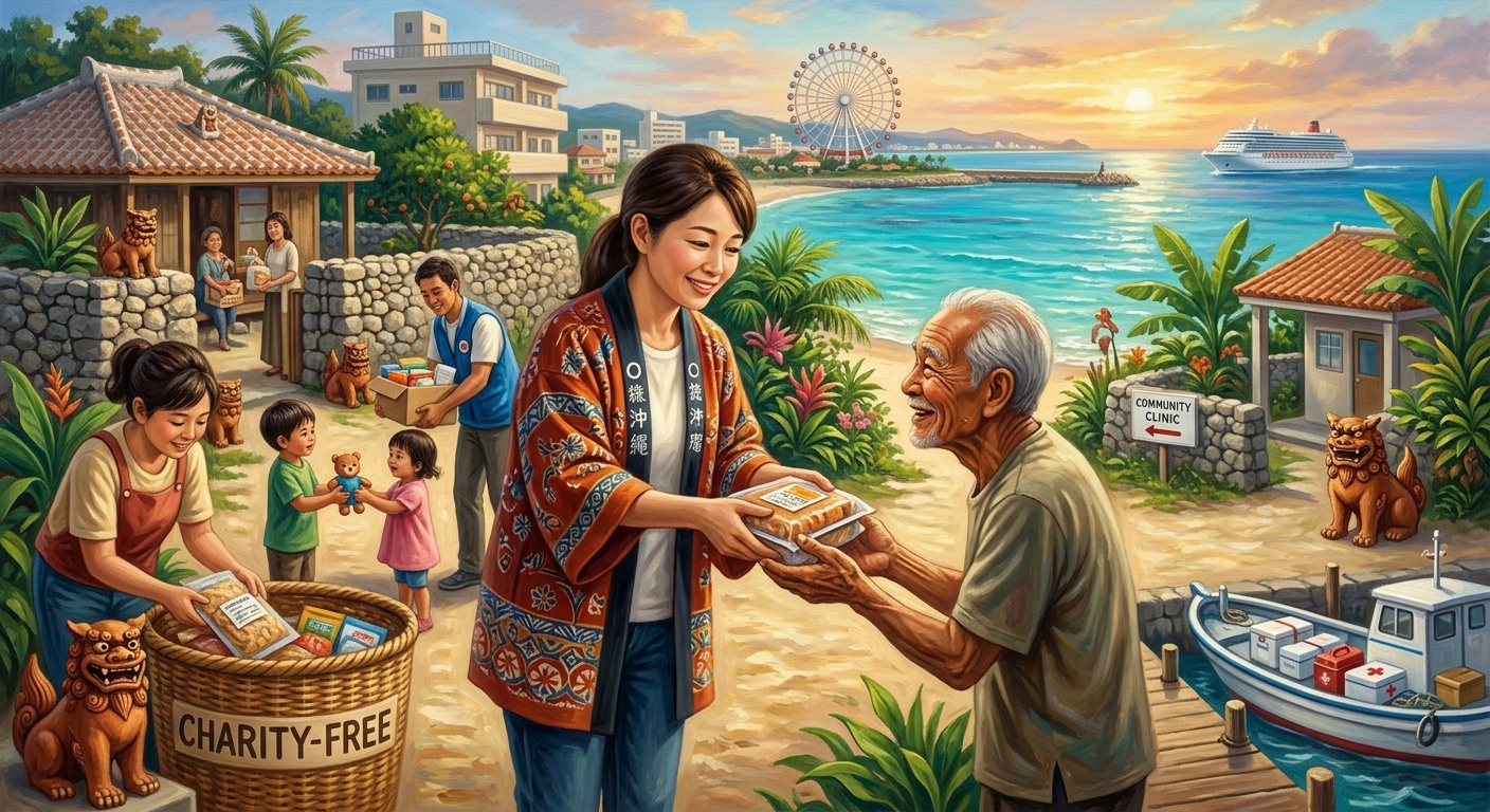今日は　国際チャリティー・デーの画像