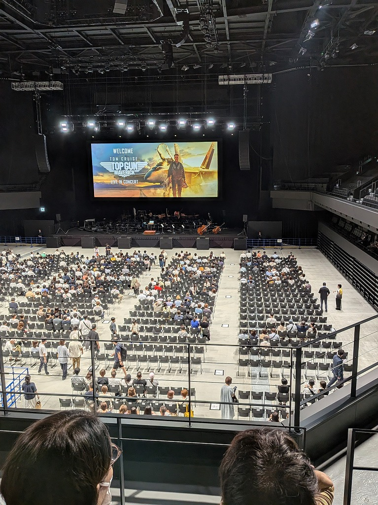 画像２：シネマコンサート会場内　引き