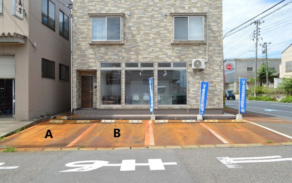 木戸店の駐車場