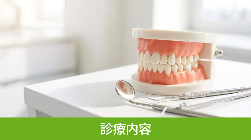 「西郷歯科クリニック」の診療内容