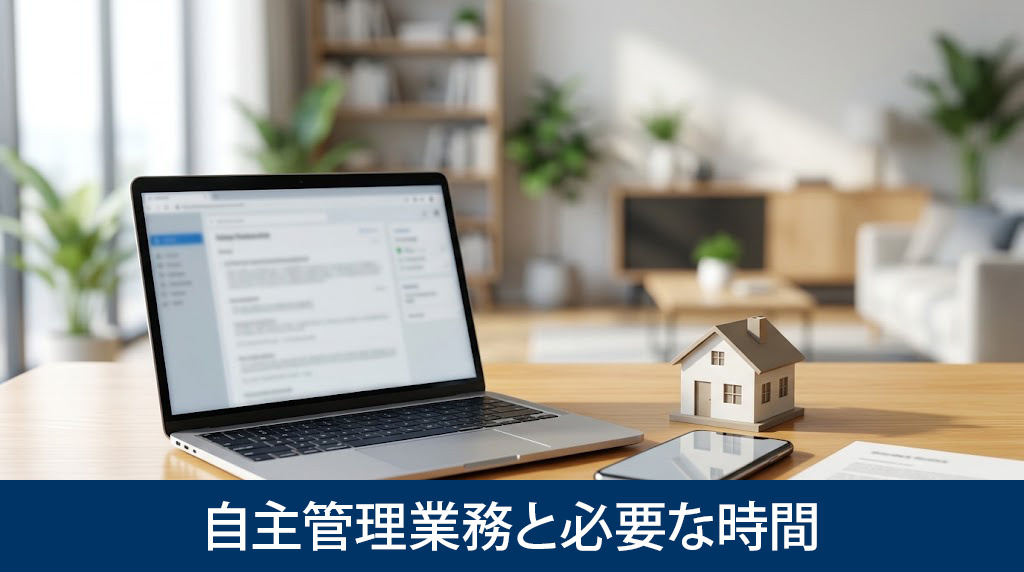 サラリーマン大家の自主管理業務と必要な時間
