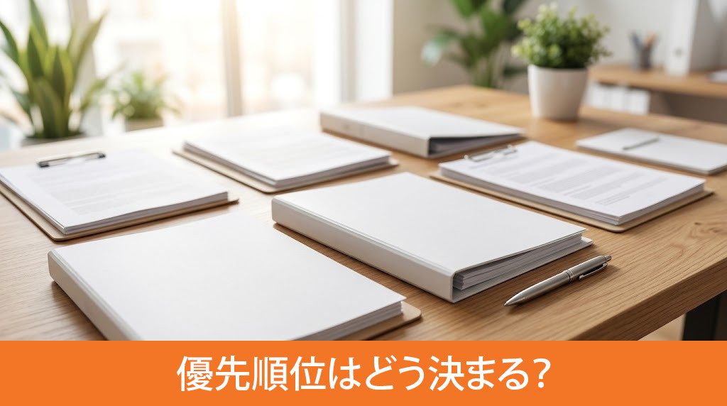 複数申し込み時の優先順位はどう決まる？