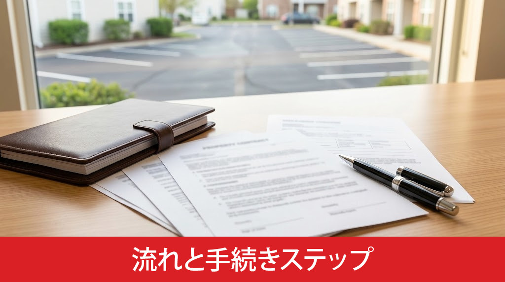 駐車場売却の流れと手続きステップ