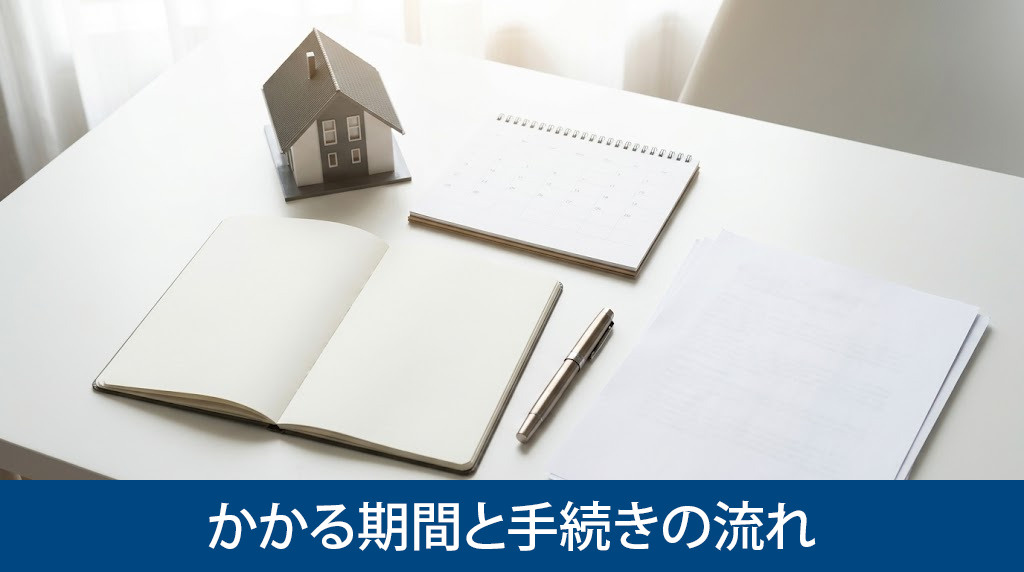 不動産売却にかかる期間と手続きの流れ