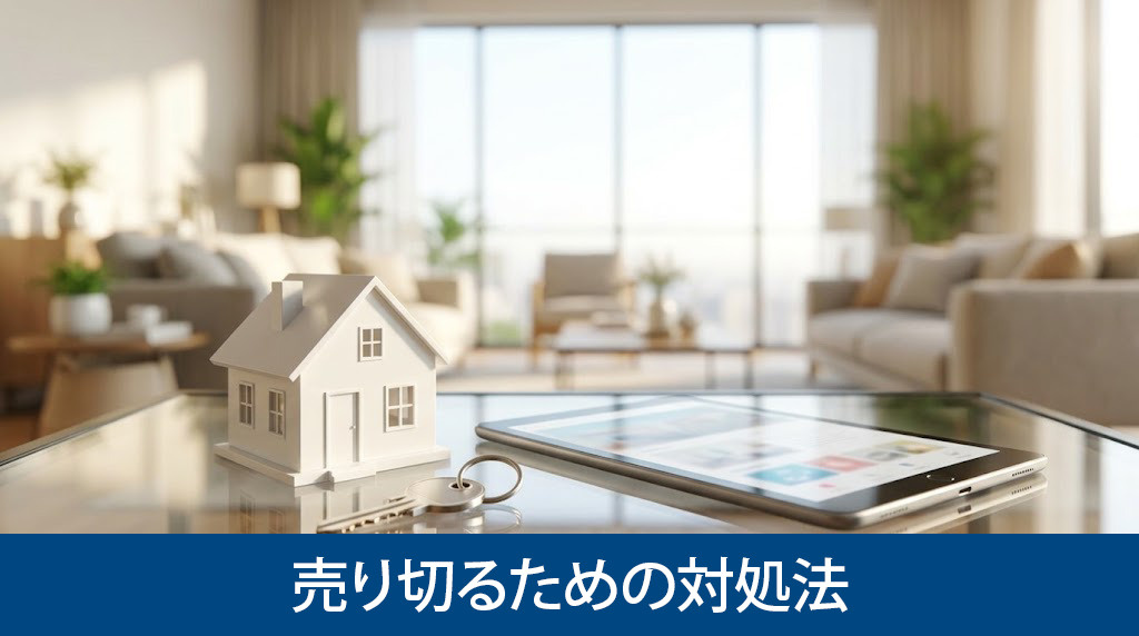 スムーズに不動産を売り切るための対処法