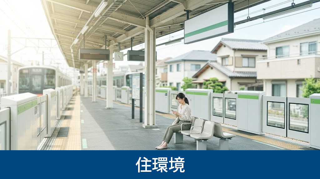 西飾磨駅周辺の住環境