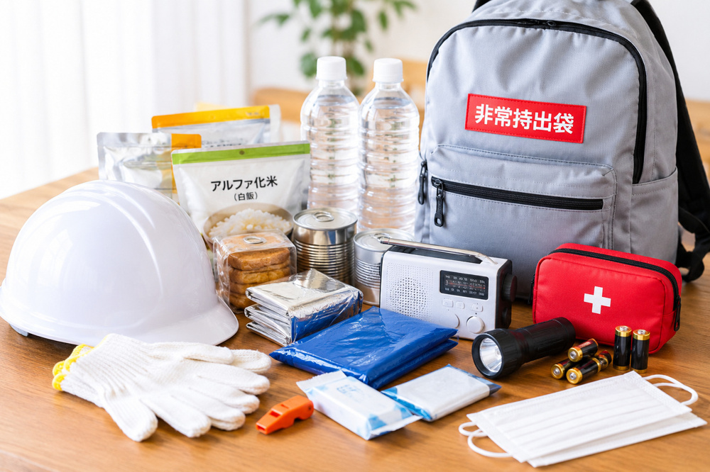   防災の日に家族で考えよう！災害時に必要な防災用品・備蓄リストの画像