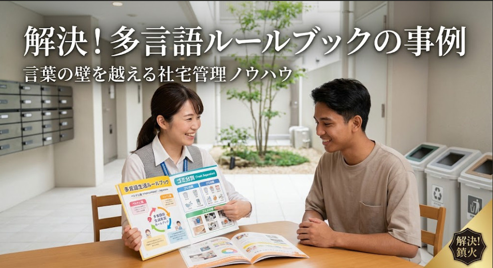 「言葉が通じない!」入居後の近隣クレームを30分で鎮火させた『多言語ルールブック』の全貌の画像