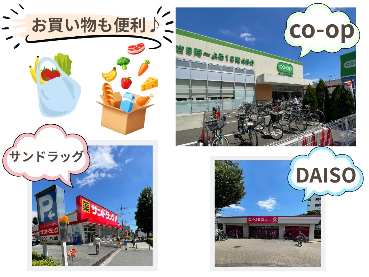 コープ・ダイソー・サンドラッグ