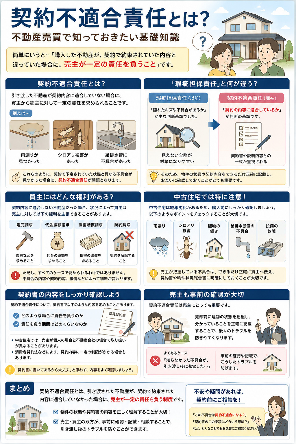 契約不適合責任とはの画像