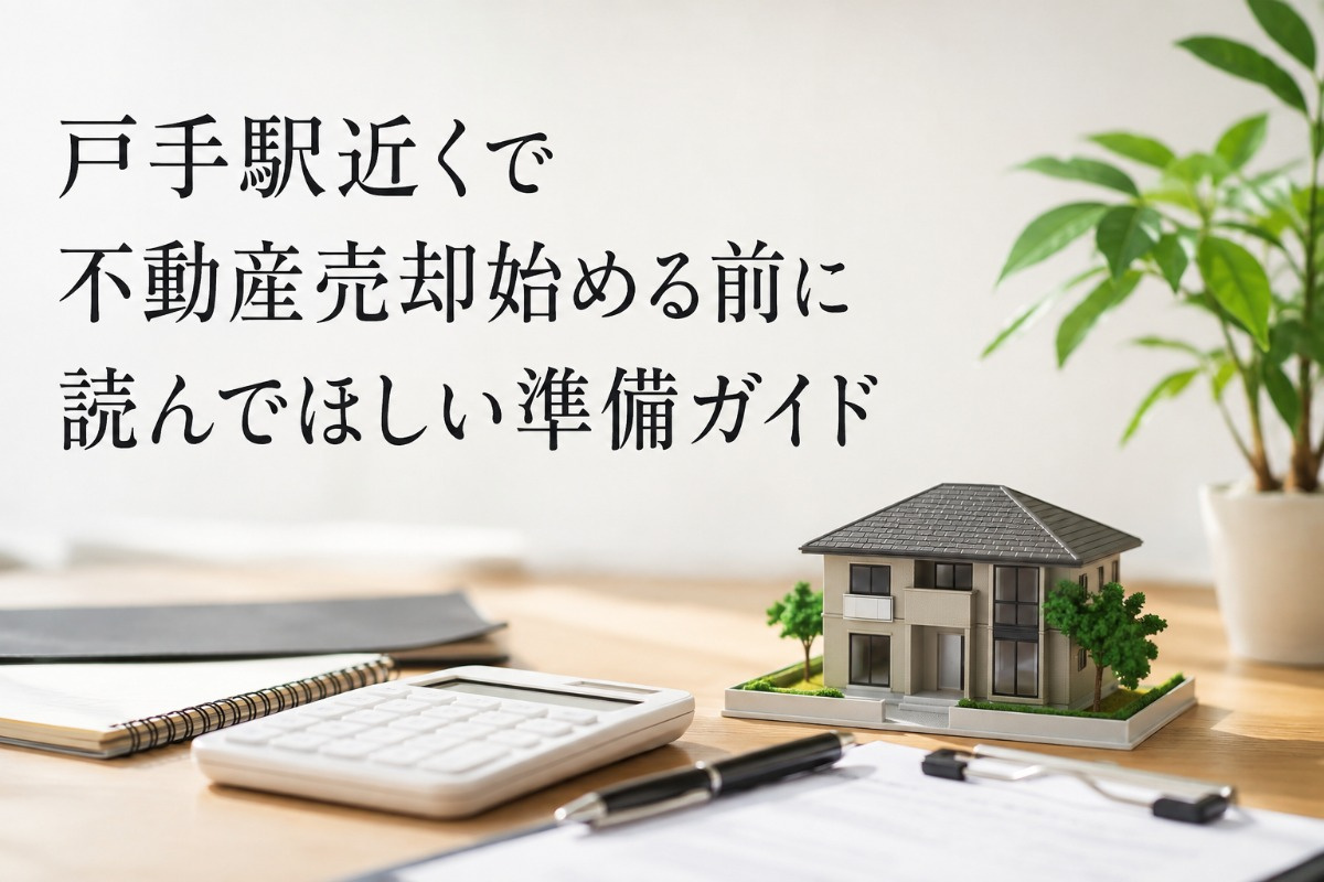 戸手駅近くで不動産売却始める前に読んでほしい準備ガイドの画像