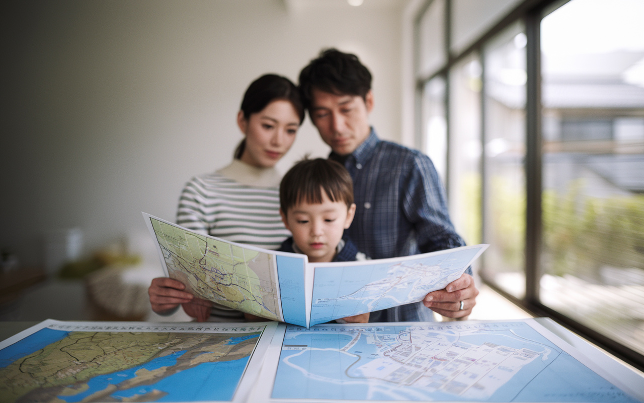 子育て世帯の一戸建て選び必見!災害に強いエリアの選び方を解説の画像