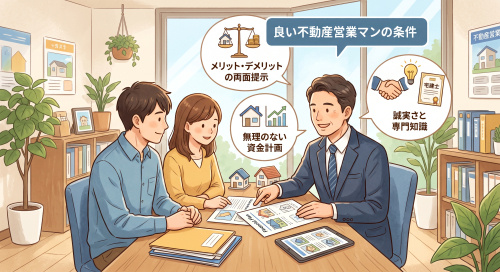 不動産で信頼できる営業マンとは？良い人の条件とチェックポイントを解説の画像