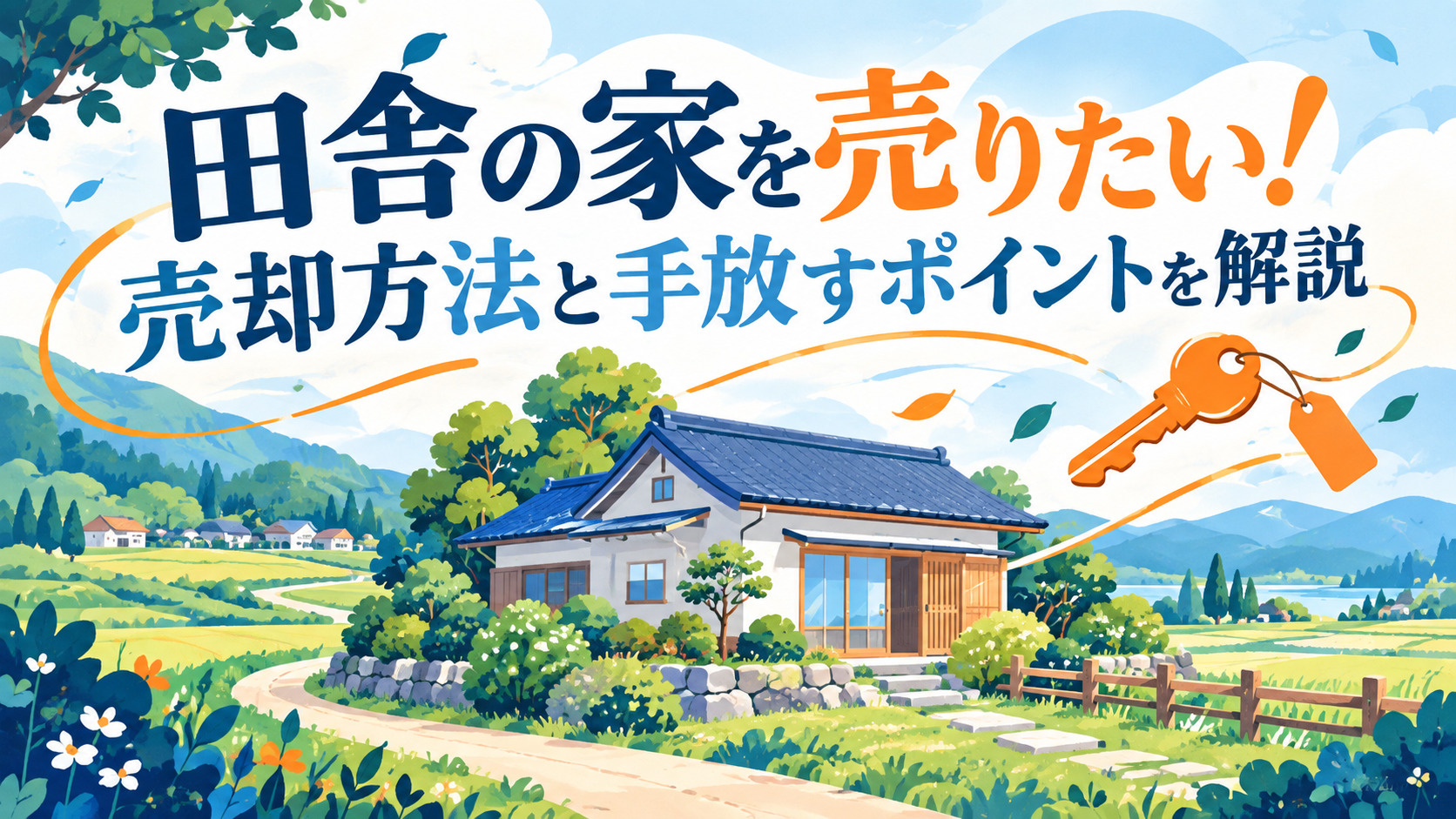 田舎の家を売りたい！売却方法と手放す際のポイントを解説の画像