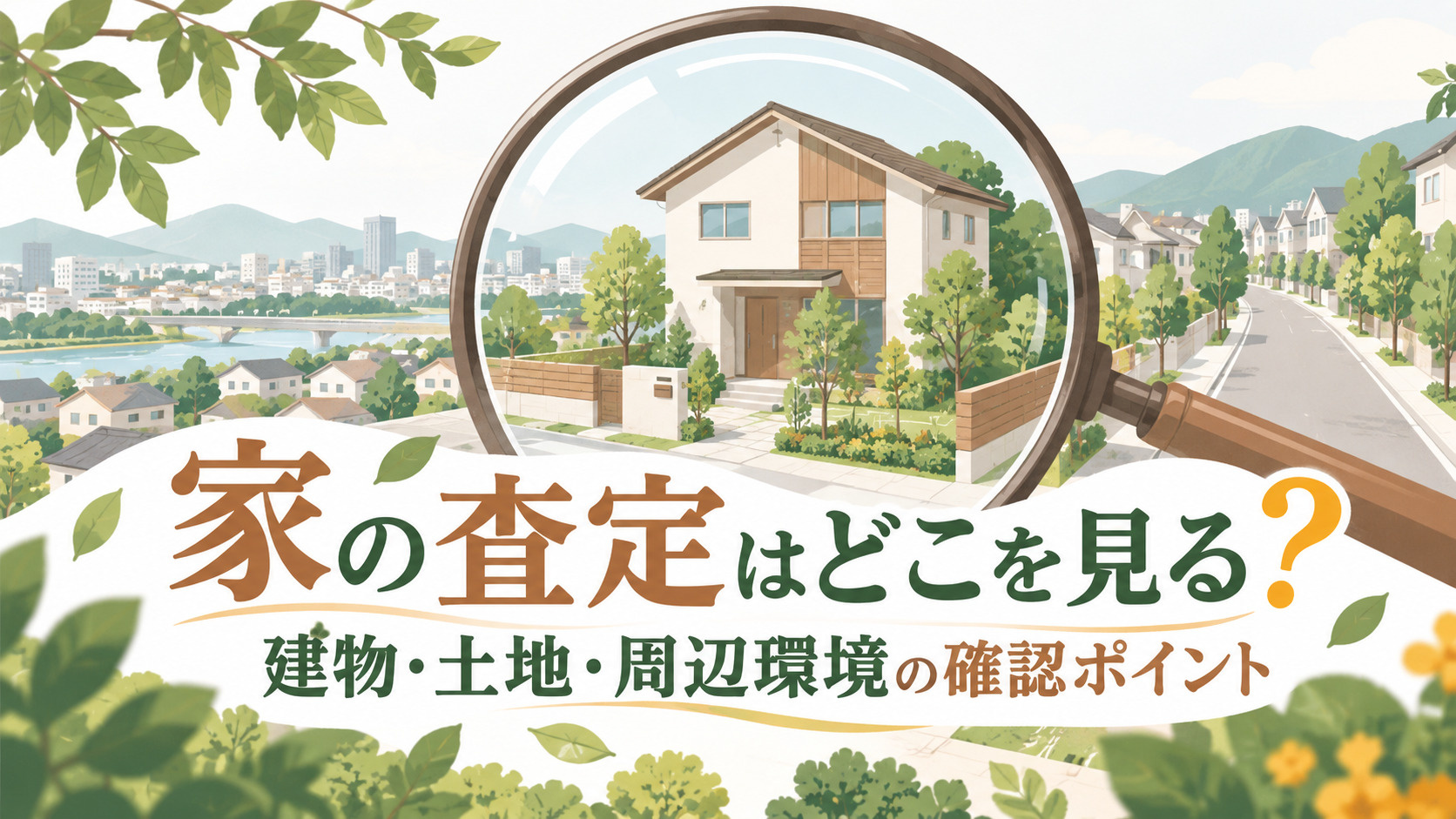 家の査定はどこを見る？建物・土地・周辺環境の確認ポイントの画像