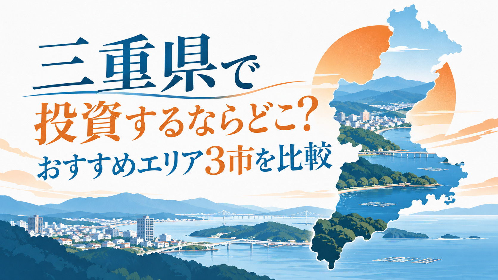 三重県で投資するならどこ？おすすめエリア3市を比較の画像