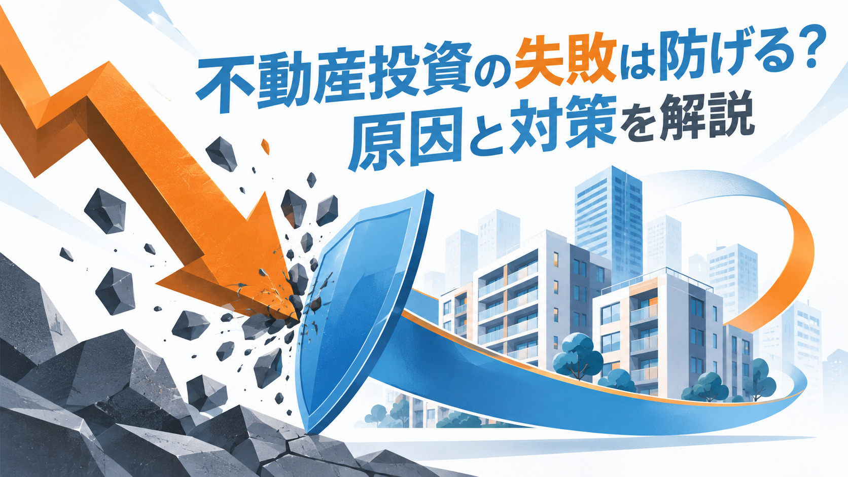 不動産投資の失敗は防げる？原因と対策を解説の画像