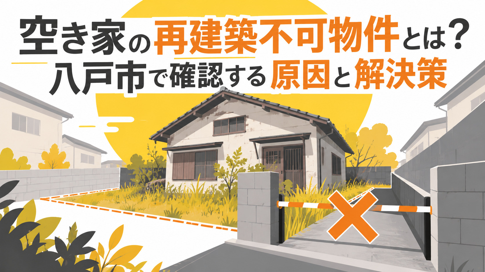 空き家の再建築不可物件とは？八戸市で確認する原因と解決策の画像