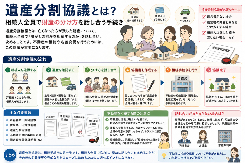遺産分割協議とはの画像