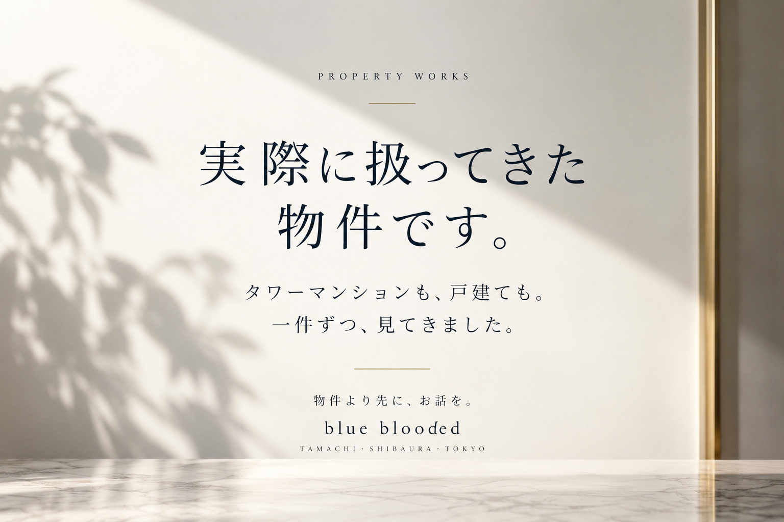取扱物件・実績｜田町・芝浦・湾岸タワーマンションから戸建てまで｜blue bloodedの画像