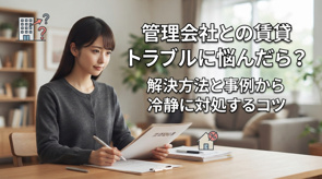管理会社との賃貸トラブルに悩んだら?解決方法と事例から冷静に対処するコツの画像