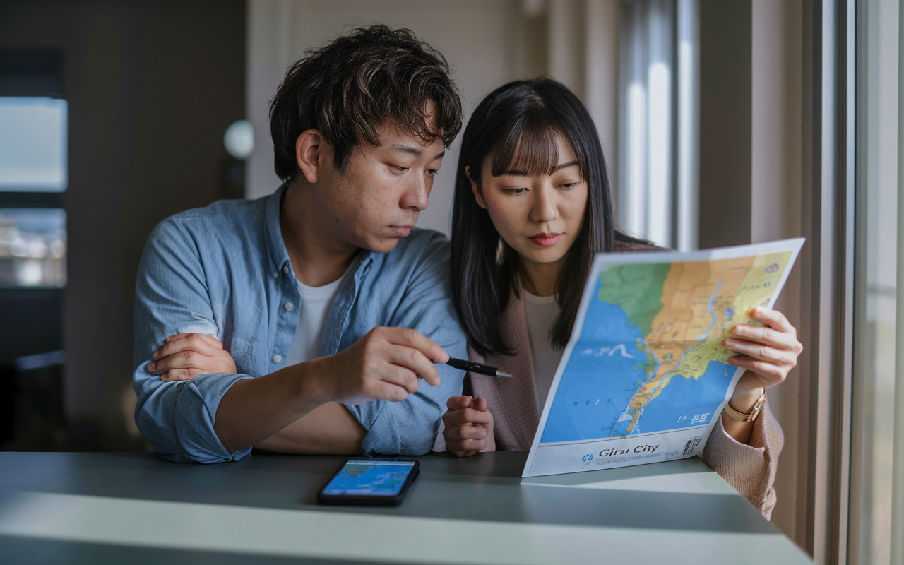 岐阜市で浸水しやすい地域は?ハザードマップの見方と住まい選びの注意点の画像