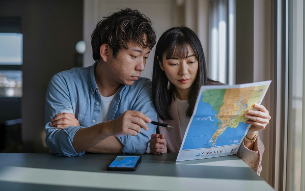 岐阜市で浸水しやすい地域は？ハザードマップの見方と住まい選びの注意点の画像