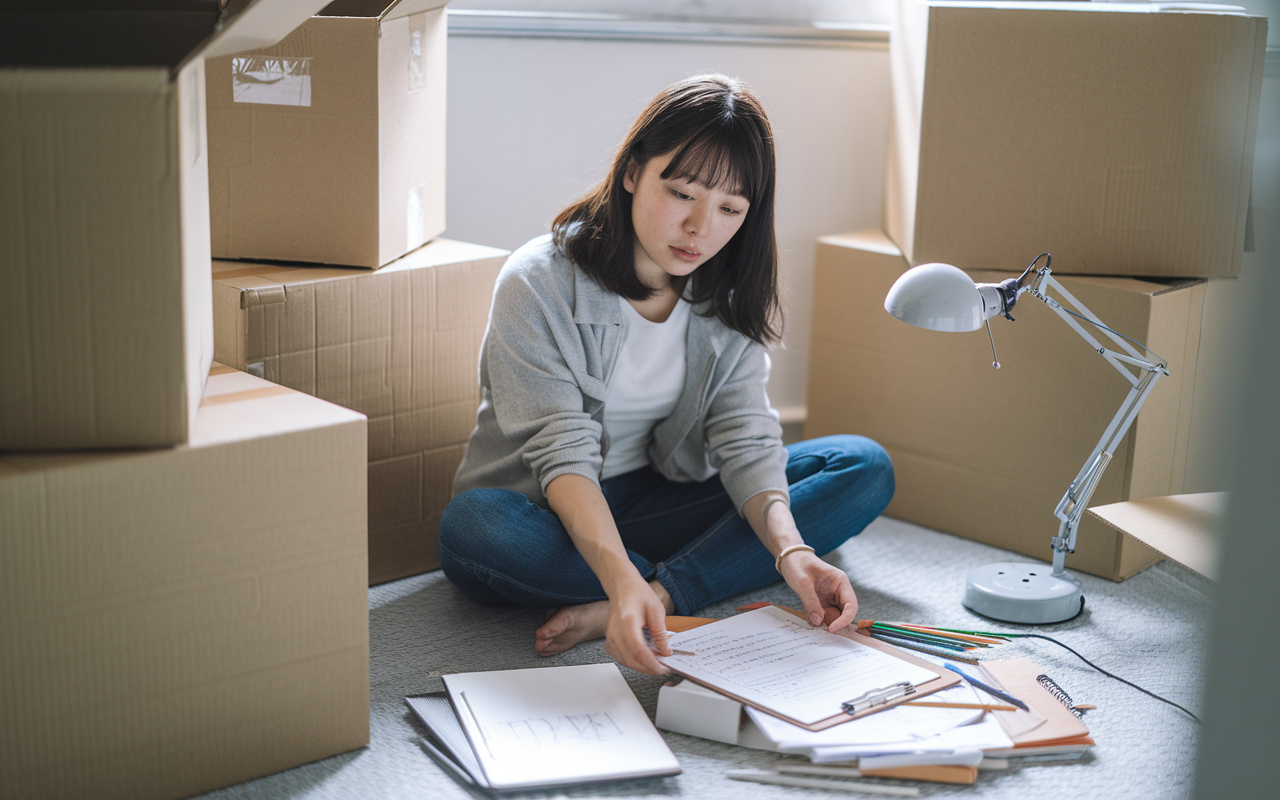 大阪芸大新入生の一人暮らし準備！引っ越し前にやることを整理して安心のスタートの画像