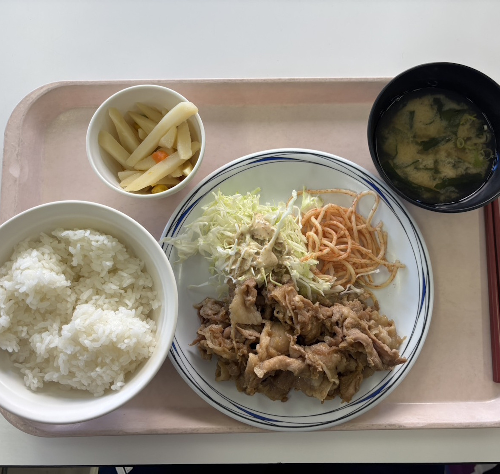 生姜焼き定食