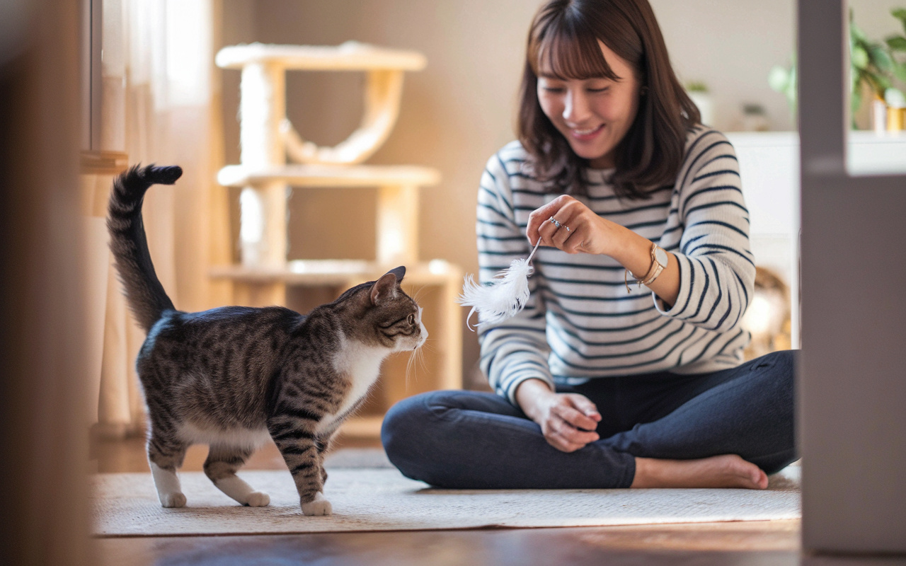 猫の年齢別遊び方が知りたい人へ！コツを押さえて毎日をもっと楽しくする方法の画像