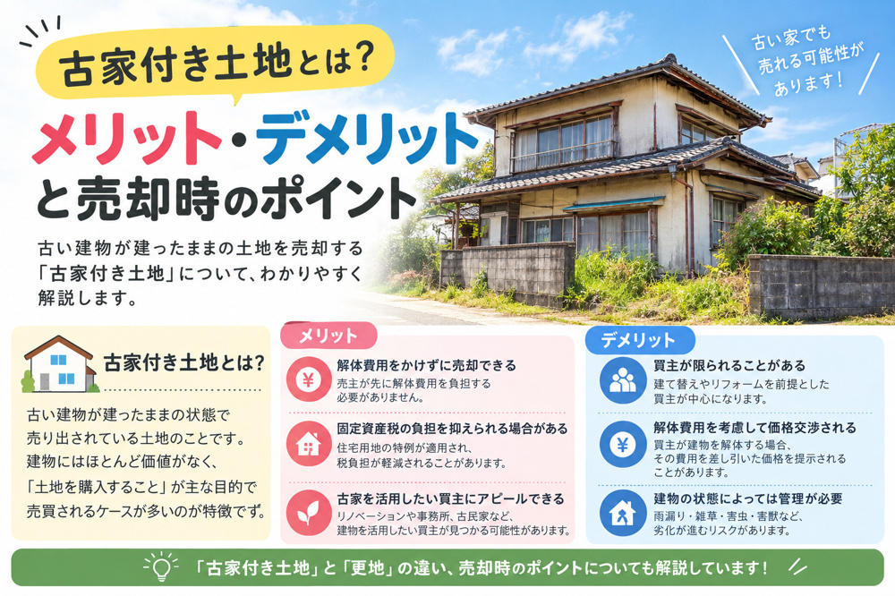 古家付き土地とはの画像