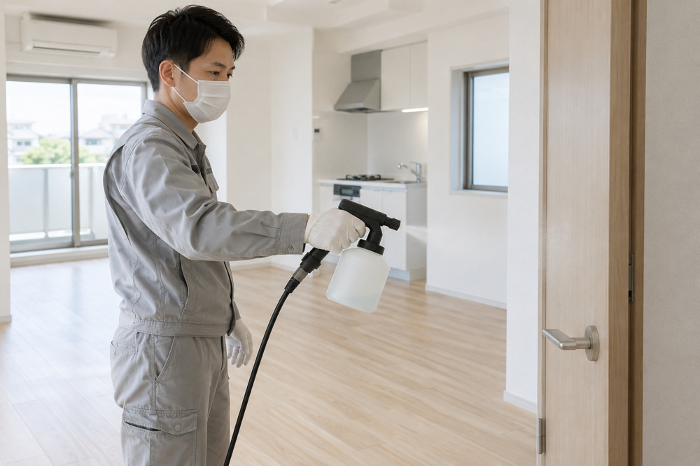 賃貸の消毒料・抗菌施工費は必須？サービス内容と断れるかを解説の画像